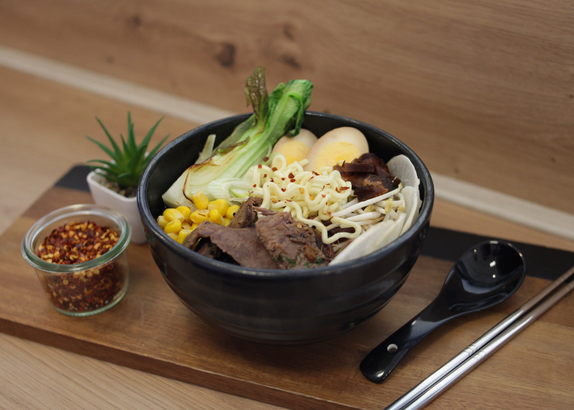 KamiKatze Sukiyaki Beef Ramen